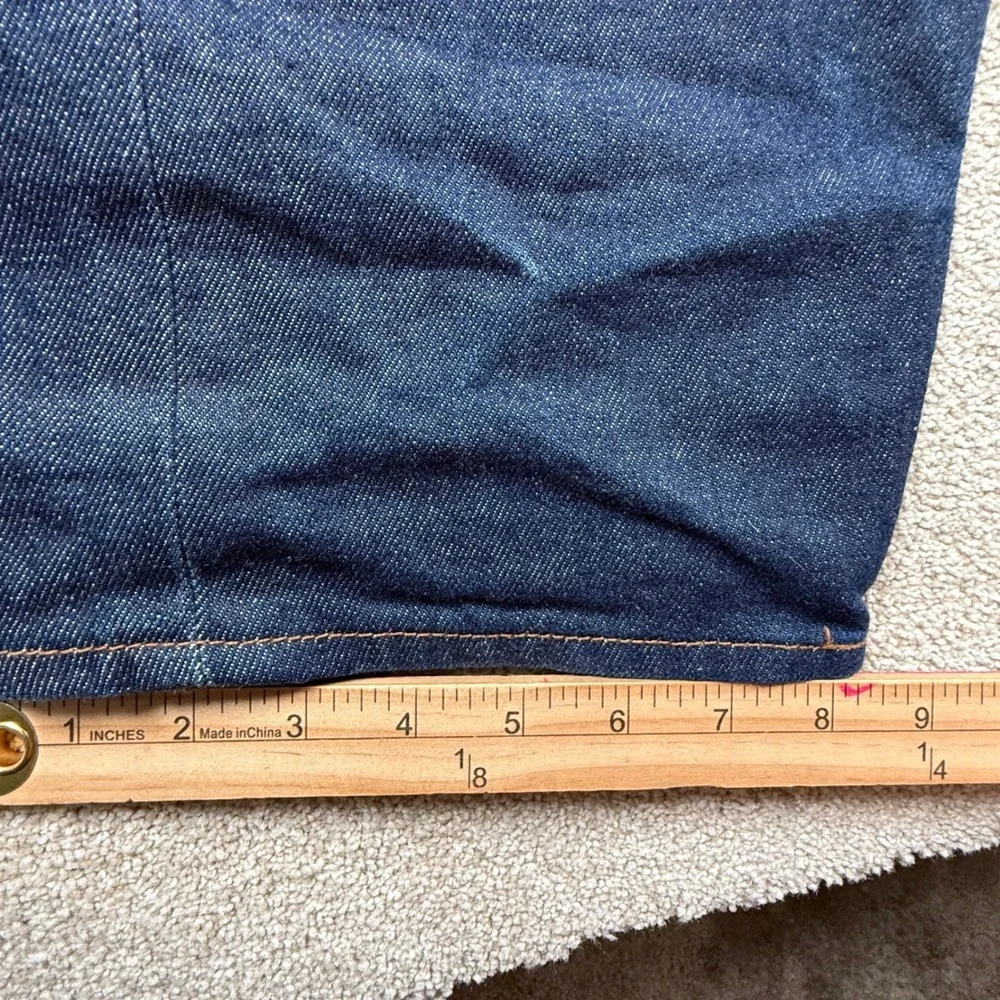 Levis 501 Original Fit Jeans Mens 36x30 Dark Indigo Blue Button Fly Straight Leg